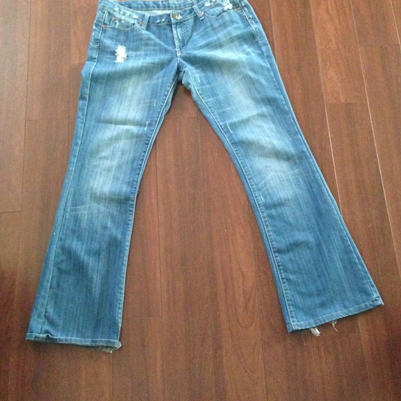 Flying M distressed jeans! Size 30!