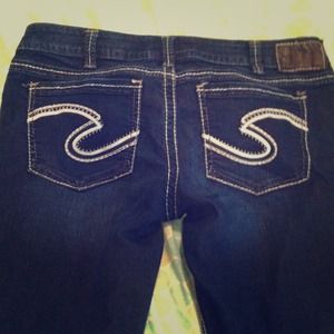 Hold!!! Silver Jeans! France's style! Size 34/35!