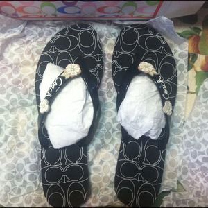 Authentic Coach Sandals