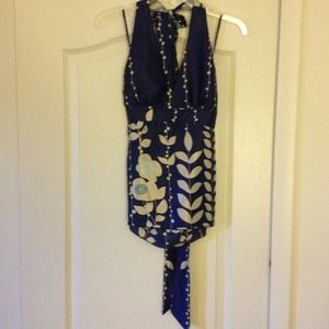 Miss Me satin halter top