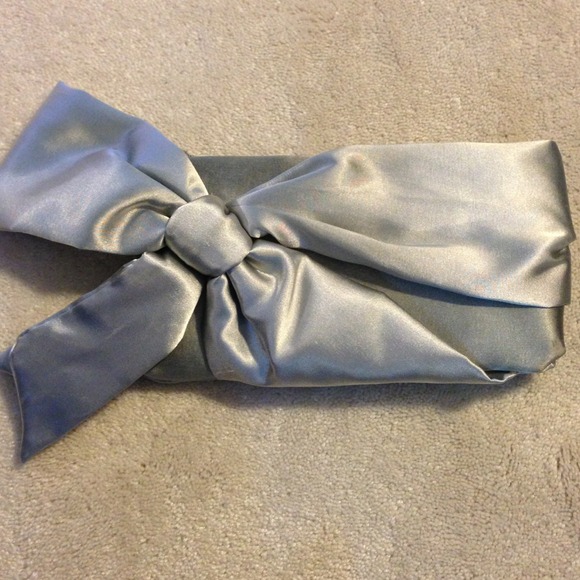 Steve Madden Silver Clutch