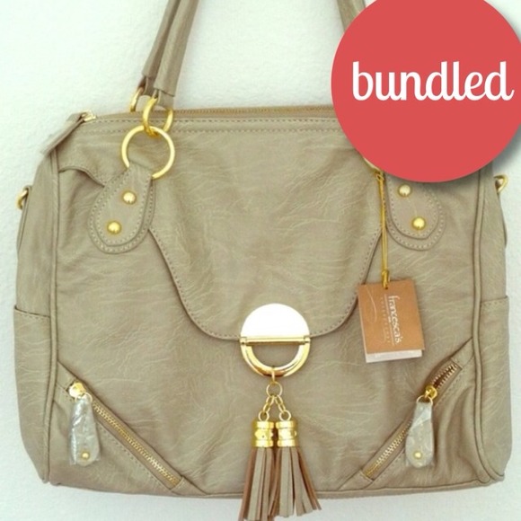 ❌SOLD❌ Nila Anthony || Grey Tassle Tote