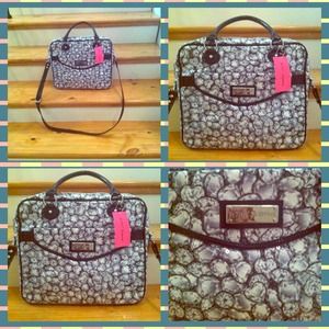 Betsey Johnson Gems Laptop/Briefcase🎀💋🎀💋