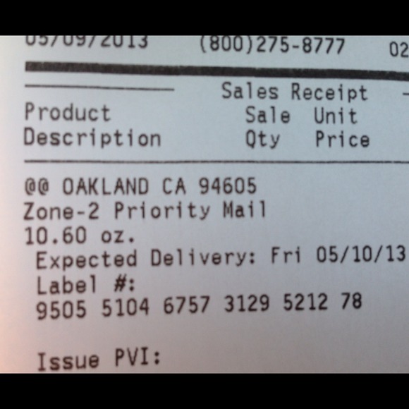 Tracking # - Picture 1 of 1