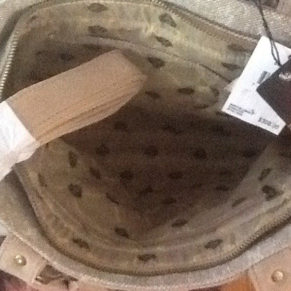 Ed Hardy suede fringed Handbag  org $308 - Picture 2 of 4