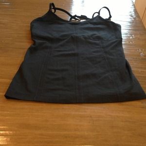 Lulu black tank top