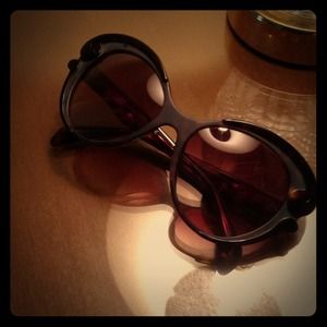 Authentic Brown Tortoise Prada Baroque Sunglasses