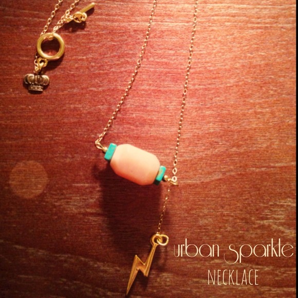 Bolt necklace