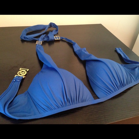 ❌SOLD ❌Victoria's Secret bikini top royal blue - Picture 2 of 2