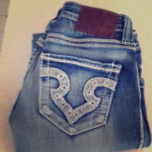 Big Star Sweet ultra low jeans (from Buckle)