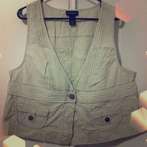 Striped vest