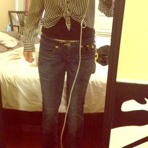 Size 27 skinny leg true religion