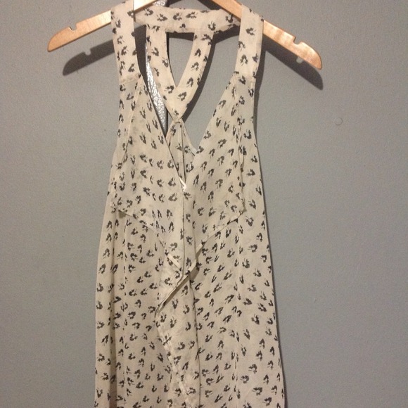 Sold~Forever 21 Sleeveless Chiffon Shirt