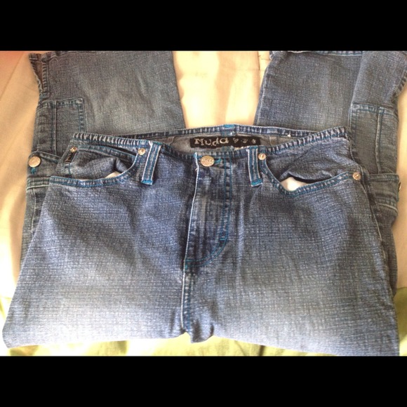 Girls denim capris