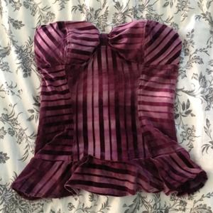 Purple Charlotte Russe top!