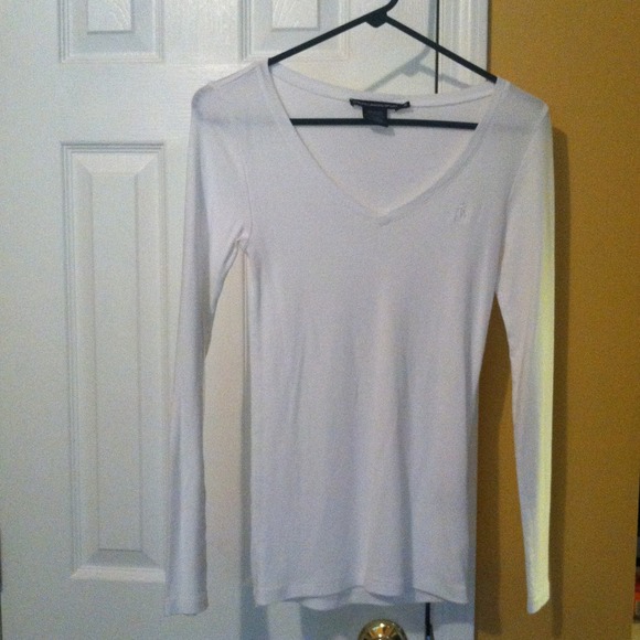 Ralph Lauren white long sleeve-BUNDLED