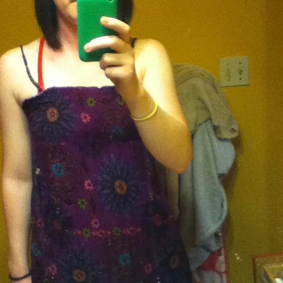 Purple dress