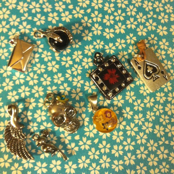 Set of charms
