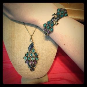 PEACOCK JEWELRY SET PEACOCK JEWELRY SET