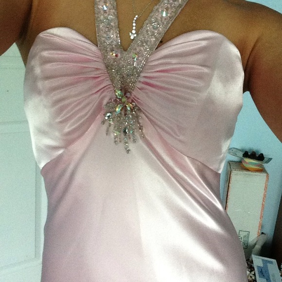 La Femme Prom/Evening Dress - Picture 3 of 4