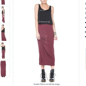 Brandy Melville skirt !