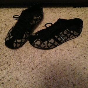 Authentic Coach sneakers.