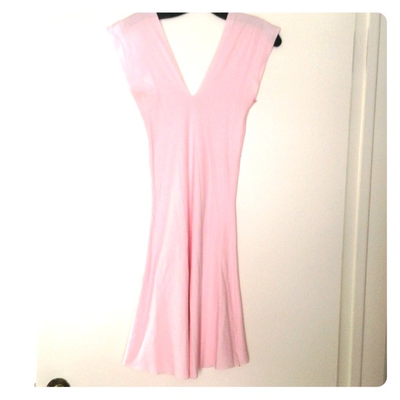 ~SOLD ON VINTED~ Light pink American Apparel dress - Picture 1 of 2