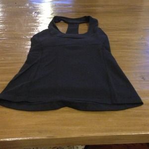Lululemon Black Tank Top