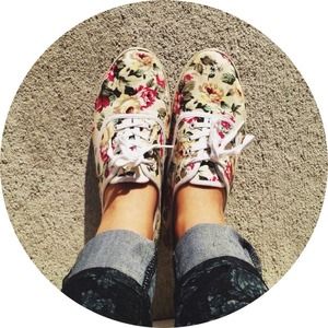 floral shoes