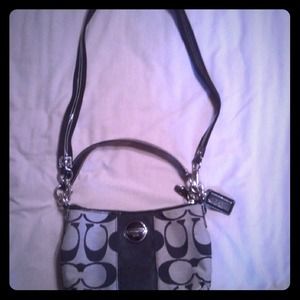 Reserved for Marizela. Coach canvas cross-body