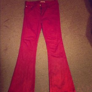 Flare free people pants