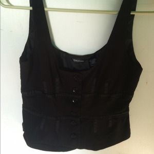 Bustier styled vest