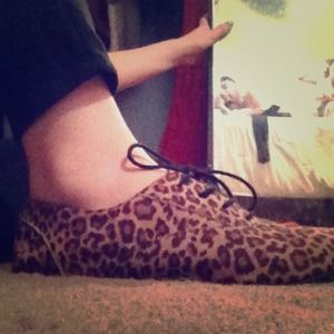 Leopard sneakers!!!