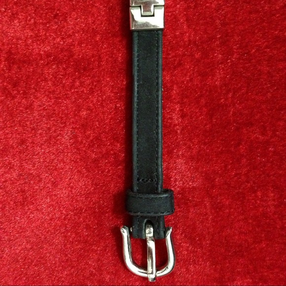 Metal and Leather belt