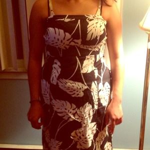 Black & white Leah design dress