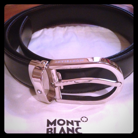SOLD ON EBAY!  Montblanc reversible belt size 34