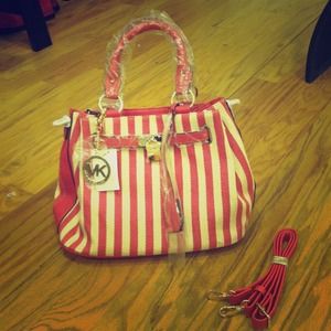 gorgeous pink and white Michael Kors