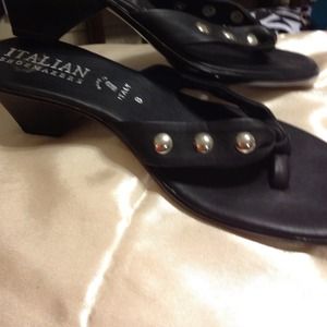 👠SOLD👠Very Comfy Sm Sz Sandal Heel