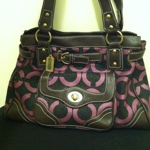 Coach inspired handbag