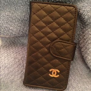 iPhone 5 wallet case (black)