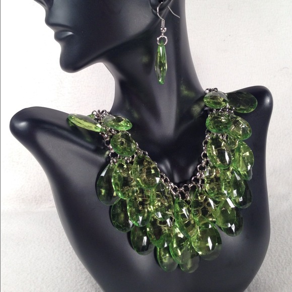 Necklace and Earrings