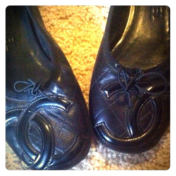 Just Sharing!!! Chanel Cambon Ballet Flats