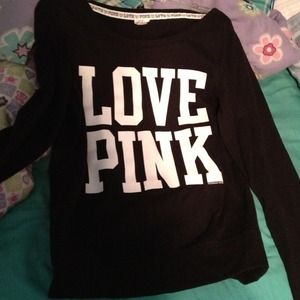 VS pink crew neck