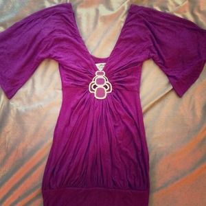 Jagger Purple Dress/Top with embellishment