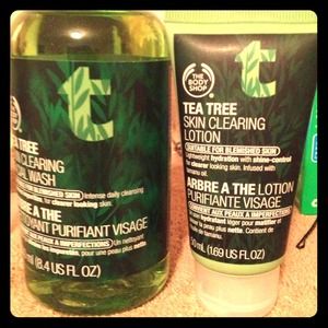 Tea Tree Cleanser and Lotion