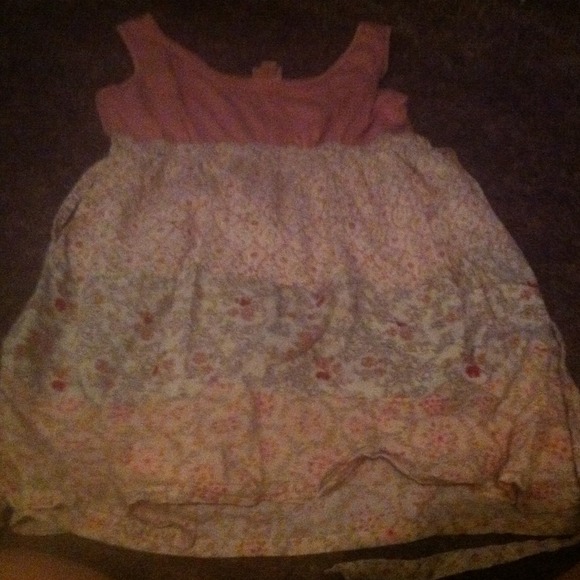 Tank floral dress.