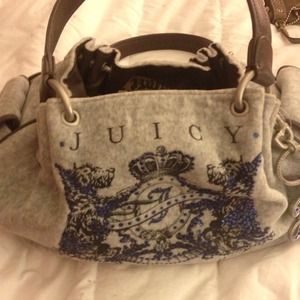 Juicy Couture velour bag.