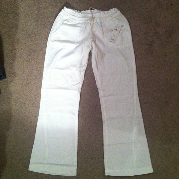 Roxy linen beach pant