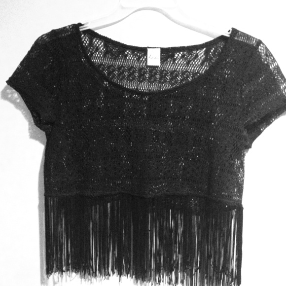 Black lace top from kirra