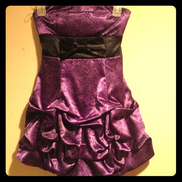 Cute purple party dress
